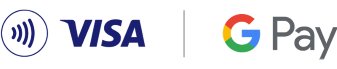 Google Pay™ with Visa logo
