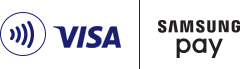 Samsung Pay with Visa logo