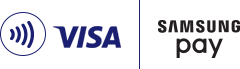 Samsung Pay with Visa logo