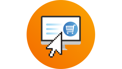Icon for online checkout
