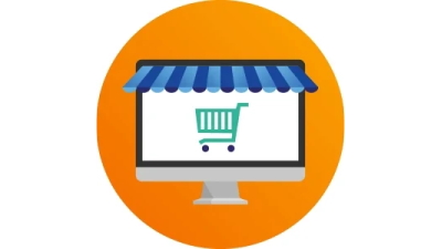 Icon representing websites and ecommerce